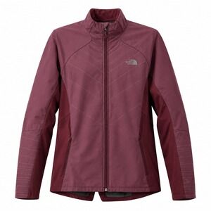 The North Face Isotherm WindWall Jacket Women's Large Burgundy Running Softshell